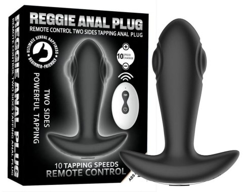 Wibrujący korek analny z tappingiem B Series Cute USB