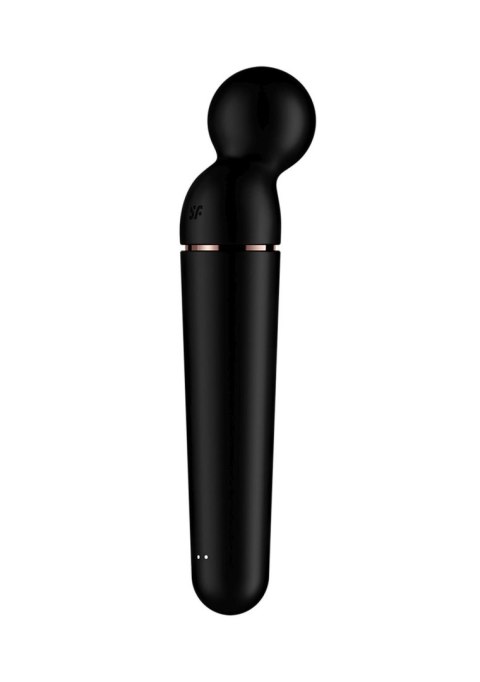 Masażer silikonowy Satisfyer Planet Wander XXL czarny różowozłoty USB