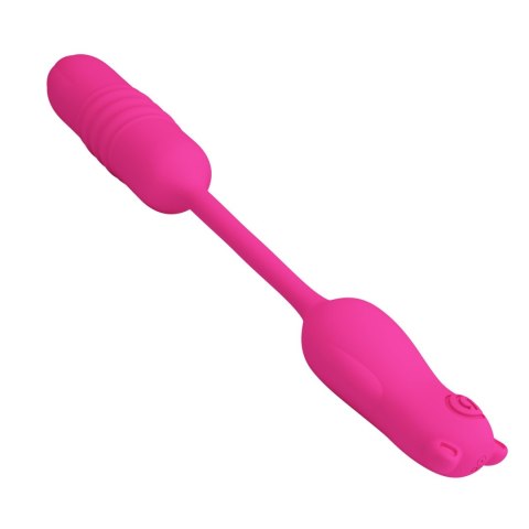 Stymulator łechtaczki Pretty Love Nobikuma silikonowy 3 wibracje 3 pulsacje