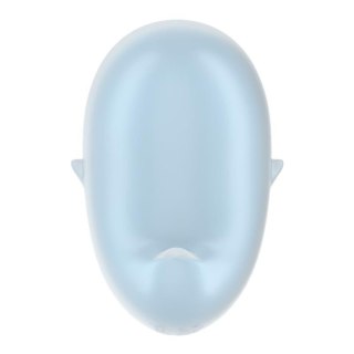 Stymulator łechtaczki Satisfyer Cutie Ghost niebieski USB wodoodporny