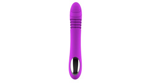 Wibrator króliczek Ella silikonowy podgrzewany posuwisty USB