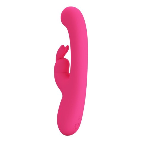 Wibrator króliczek Pretty Love Lamar różowy ekran LCD