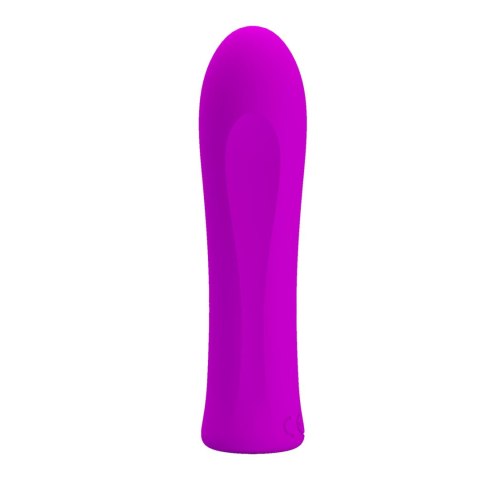 Wibrator mini silikonowy Pretty Love Alfreda fioletowy 12 funkcji