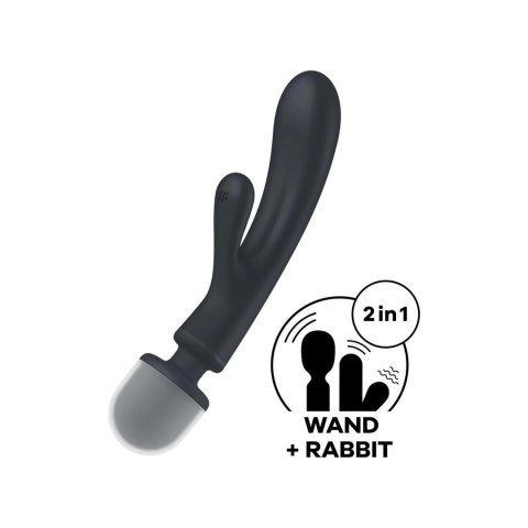 Wibrator punktu G Satisfyer Triple Lover szary