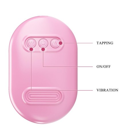 Wibrujące jajko Pretty Love Magic Box różowe 12 wibracji 7 stukania USB