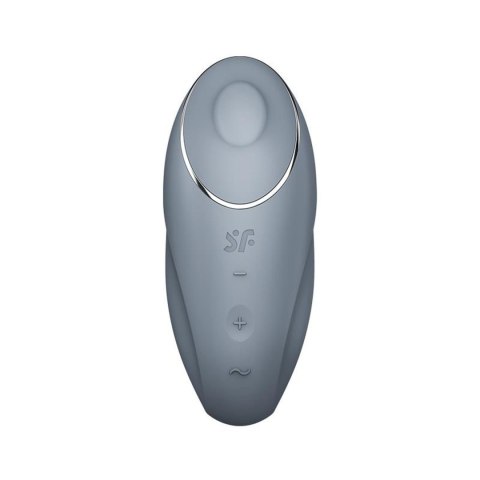 Stukający wibrator Satisfyer Tap & Climax 1 niebieskoszary USB