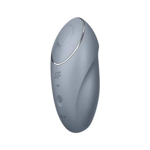 Stukający wibrator Satisfyer Tap & Climax 1 niebieskoszary USB