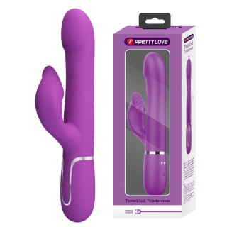Wibrator króliczek Pretty Love Falin fioletowy 7 funkcji silikonowy