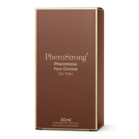 Feromony męskie PheroStrong Your Choice świeże drzewne 50ml