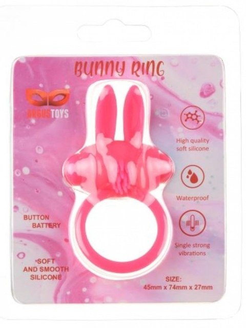 Pierścień wibrujący Bunny Argus różowy