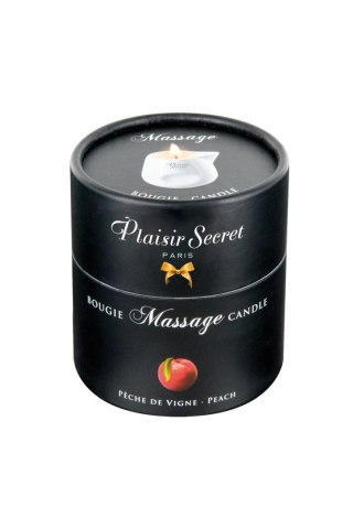 Świeca do masażu brzoskwiniowa Plaisir Secret 80ml