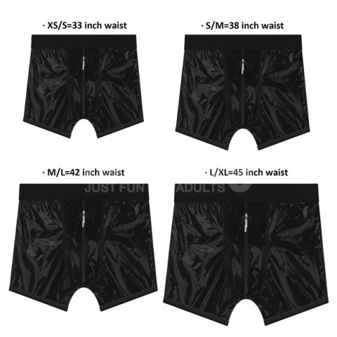 Szorty do strap on Chic Lovetoy czarne talia 81 89 cm