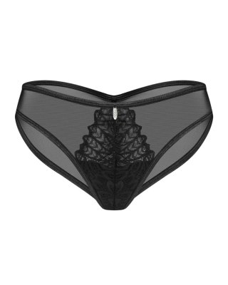 Figi otwarte koronkowe Donarella Obsessive czarne XL/2XL