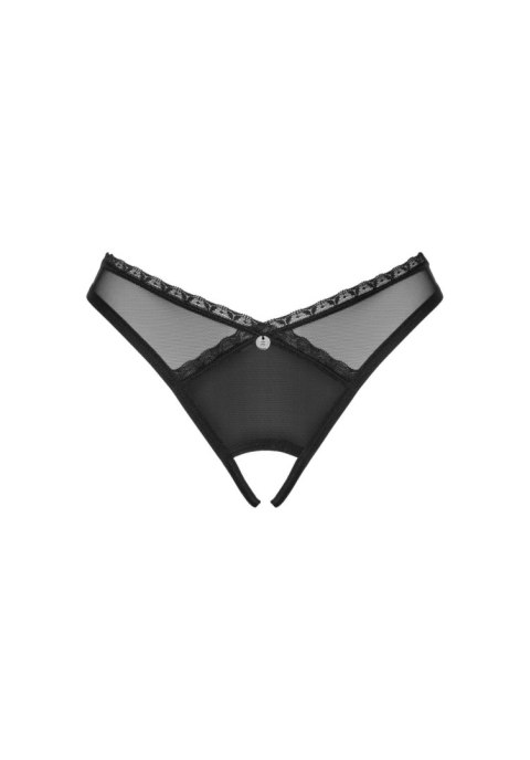 Stringi otwarte Obsessive Latinesa czarne M/L