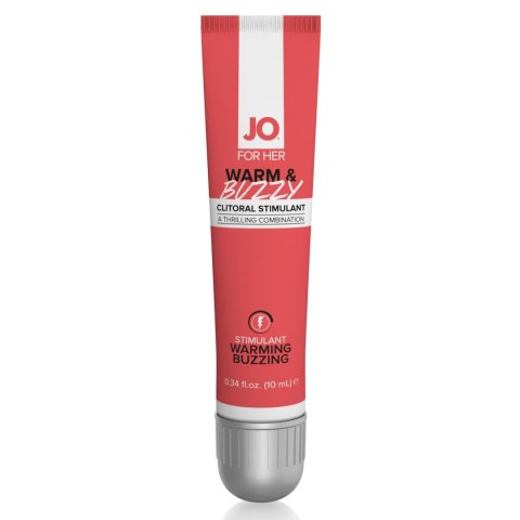 Stymulant łechtaczkowy rozgrzewający JO Warm Buzzy 10 ml