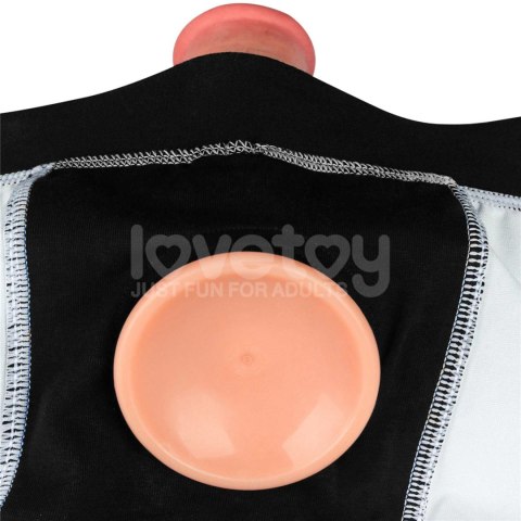 Szorty strap on Lovetoy czarne talia 40 43 cale