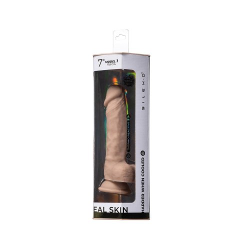 Dildo realistyczne Silexd Model 1 cieliste 18 cm