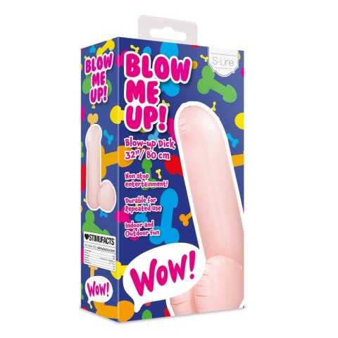 Gigantyczny nadmuchiwany penis S-Line 80 cm wodoodporny