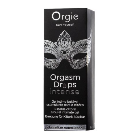 Krople Orgasm Intense Orgie stymulujące łechtaczkę jabłkowe 30ml