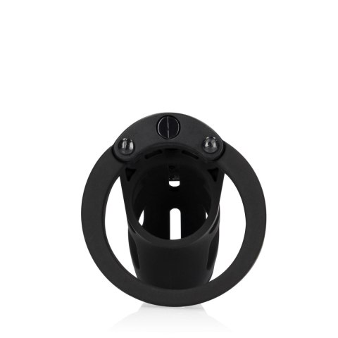 Pas cnoty silikonowy ManCage Model 23 czarny 6,5 cm