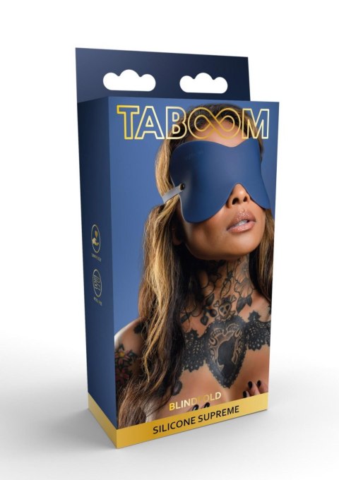 Silikonowa maska na oczy Taboom niebieska 60 cm