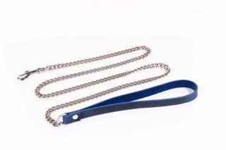 Smycz łańcuchowa Crazy Horse Whips Collection niebieska