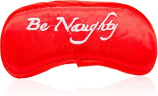 Delikatna maska na oczy Be Noughty Fetish Fever czerwona