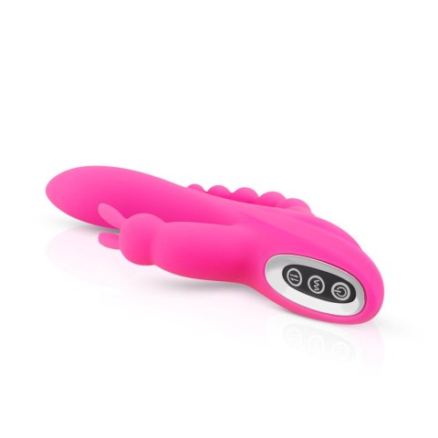 Podwójny wibrator króliczek Teazers USB 21 cm