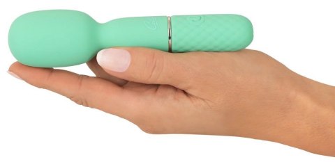 Wibrator mini Cuties zielony silikonowy USB 13 cm