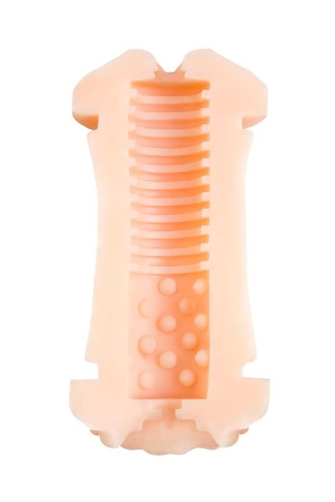 Masturbator dwustronny JOS LULU mięsisty TPR 14.5 cm
