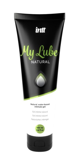 Naturalny Bezzapachowy Żel Intymny na Bazie Wody Intt 100 ml
