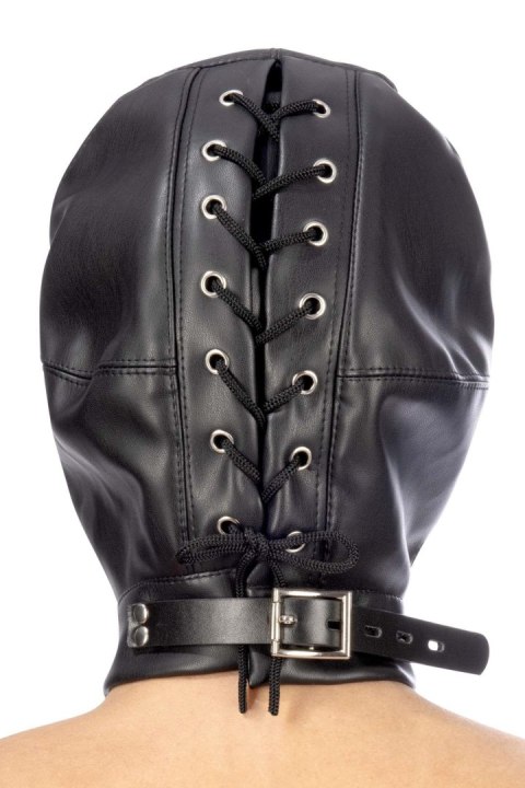 Spandeksowa maska BDSM z odkrytymi ustami Fetish Tentation