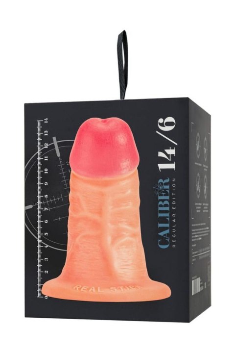 Dildo realistyczne Caliber cieliste 14 cm 6 cm