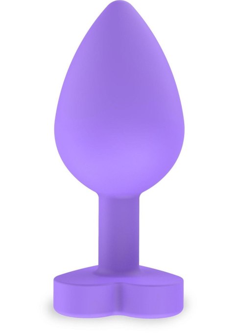 Korek analny silikonowy Secret Entrance ToyJoy fioletowy 8.5 cm