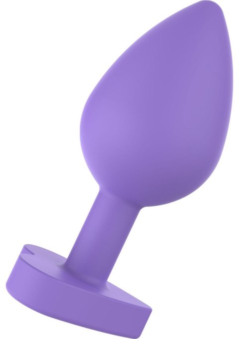 Korek analny silikonowy Secret Entrance ToyJoy fioletowy 8.5 cm