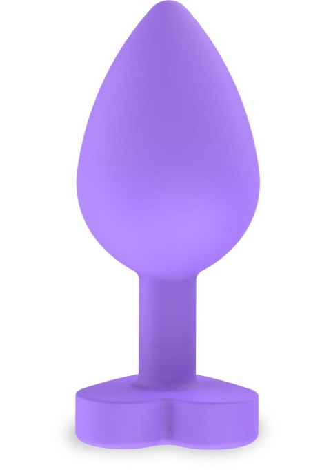 Korek analny silikonowy Secret Entrance ToyJoy fioletowy 8.5 cm