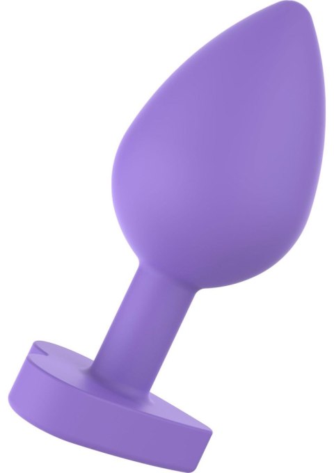 Korek analny silikonowy Secret Entrance ToyJoy fioletowy 8.5 cm