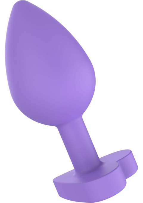 Korek analny silikonowy Secret Entrance ToyJoy fioletowy 8.5 cm