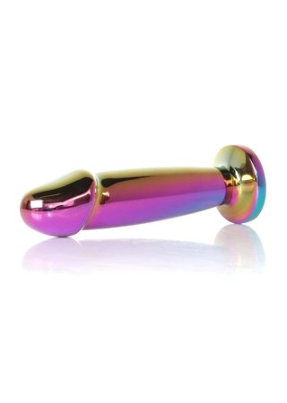 Stalowy korek analny penis z diamentem HeavyFun 12 cm