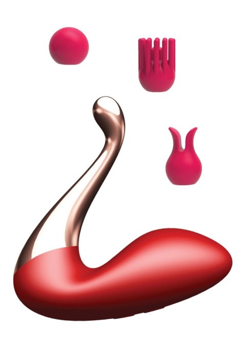 Stymulator łabędziowy silikonowy B Series Magic USB z app