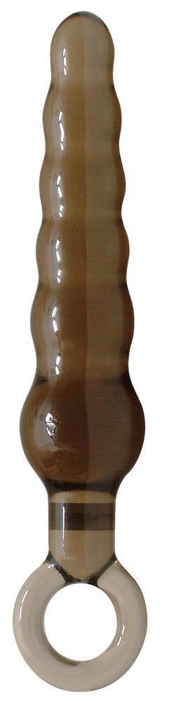 Korek analny falowy You2Toys PVC czarny 19 cm