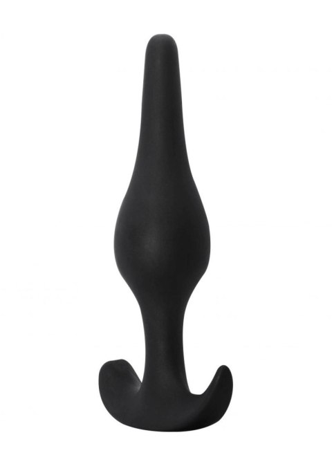 Korek analny silikonowy Lola Toys Smooth czarny 10,5 cm