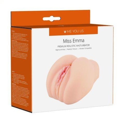 Masturbator realistyczny Me You Us Miss Emma 19 cm