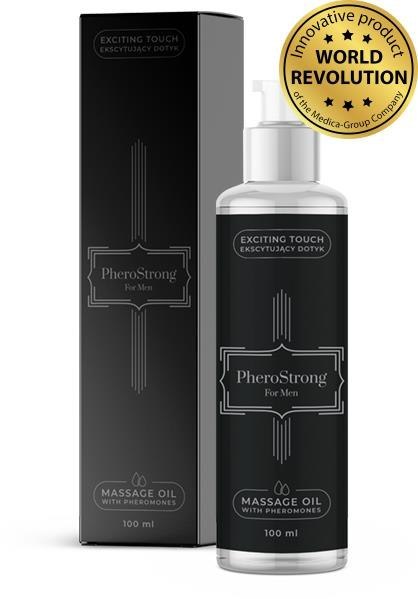 Olejek do masażu PheroStrong Strong z feromonami dla mężczyzn 100ml