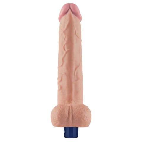 Dildo realistyczne wibrujące Lovetoy Softee TPE cieliste USB 26,5 cm