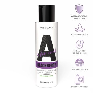 Lubrykant analny wodny jeżynowy Lube4lovers 120 ml
