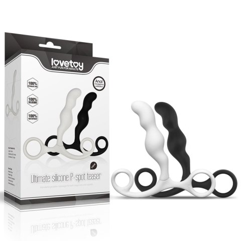 Masażer prostaty silikonowy Lovetoy czarny 8,9 cm