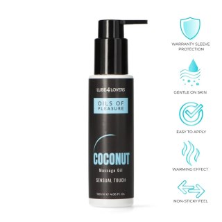 Olejek do masażu kokosowy Lube4lovers 120 ml