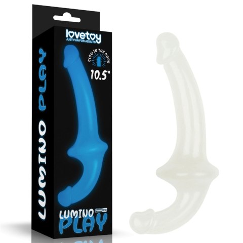 Podwójne dildo świecące Lumino Play Lovetoy 27 cm
