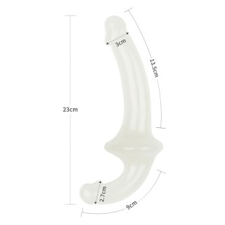 Podwójne dildo świecące Lumino Play Lovetoy 27 cm